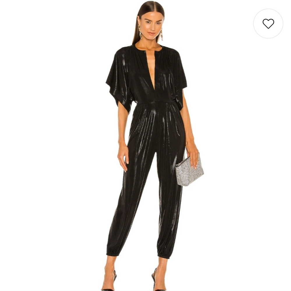 Norma Kamali Elegant Black Jumpsuit From REVOLVE